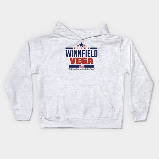 Winnfield Vega 2024 Kids Hoodie by MindsparkCreative